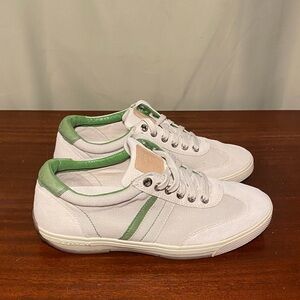 Coach Leatherware EST. 1941 Will Men's Sneakers in Green and Cream size 8.5 M